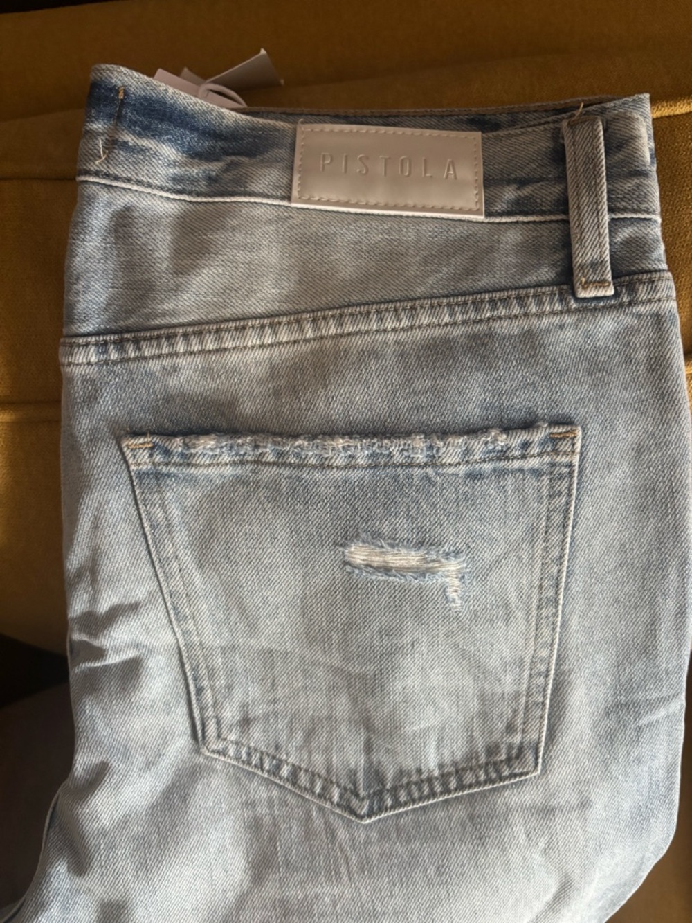 pistola Light Blue Flare Jeans